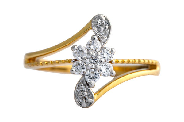 14K Hallmarked Gold | Lab Grown Diamond Ladies Ring 4LRSJ138
