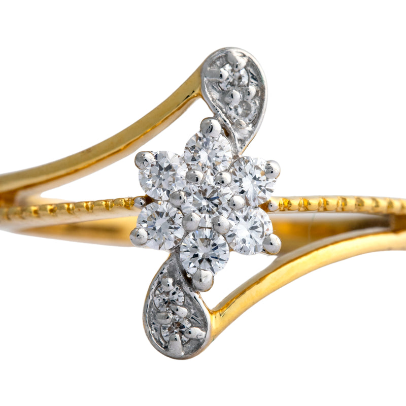 14K Hallmarked Gold | Lab Grown Diamond Ladies Ring 4LRSJ138