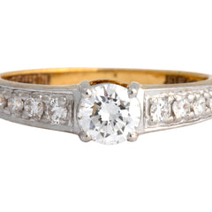 14K Hallmarked Gold | Lab Grown Diamond Ladies Ring 4LRSJ166