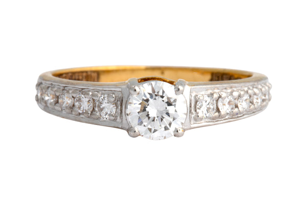 14K Hallmarked Gold | Lab Grown Diamond Ladies Ring 4LRSJ166