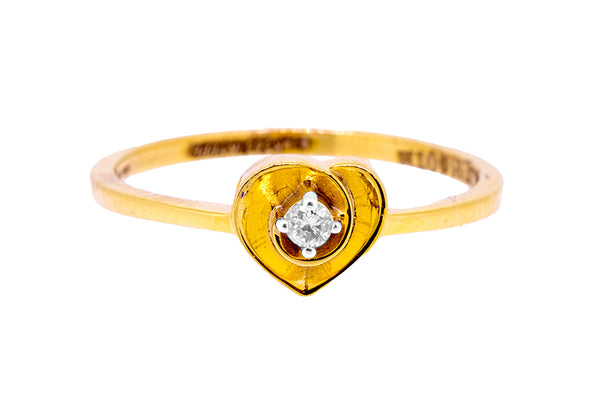 14K Hallmarked Gold | Natural Diamond Ladies Ring 4LRSJ188