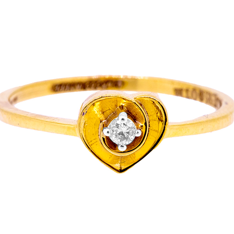 14K Hallmarked Gold | Natural Diamond Ladies Ring 4LRSJ188