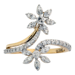 14K Hallmarked Gold | Lab Grown Diamond Ladies Ring 4LRSJ196