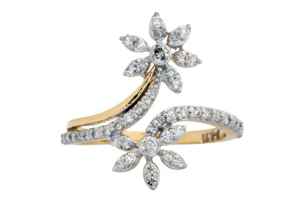 14K Hallmarked Gold | Lab Grown Diamond Ladies Ring 4LRSJ196