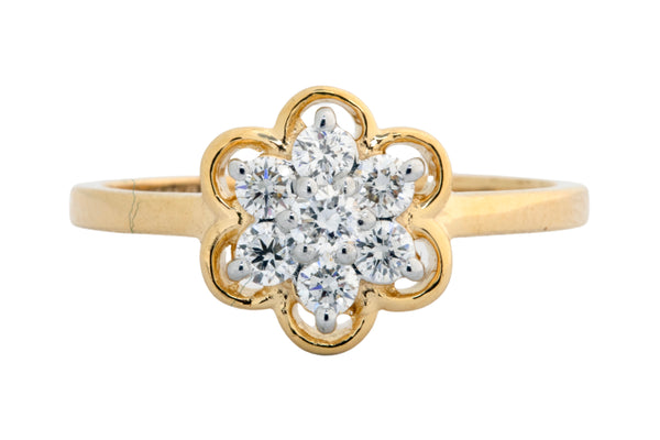 14K Hallmarked Gold | Lab Grown Diamond Ladies Ring 4LRSJ197