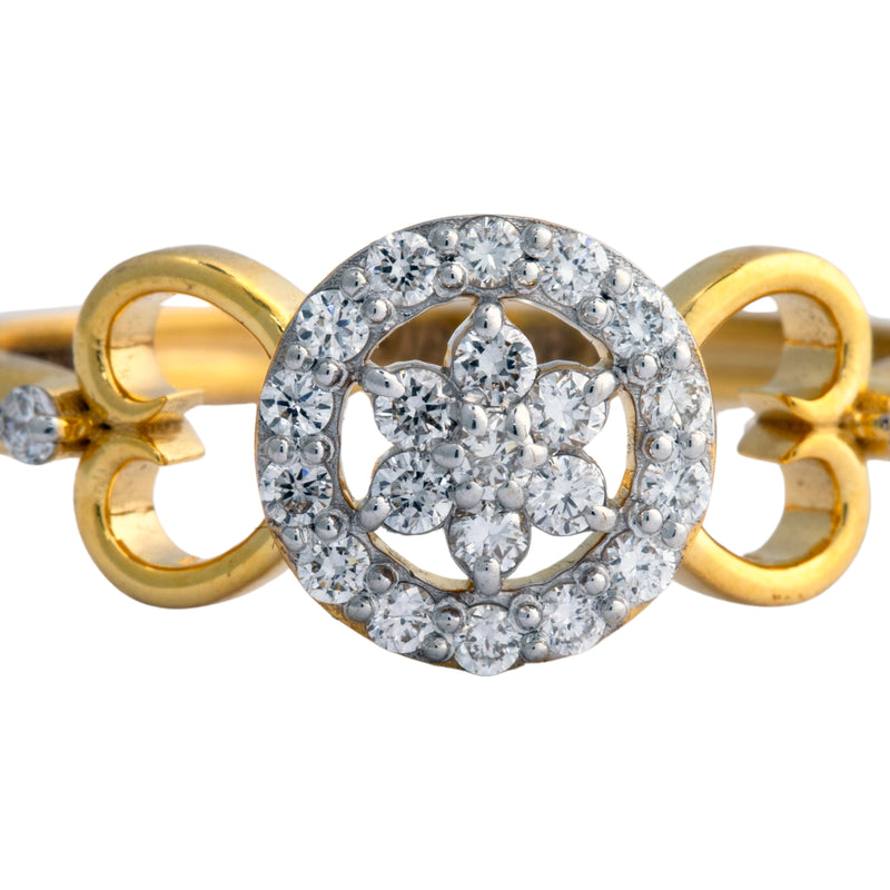 14K Hallmarked Gold | Lab Grown Diamond Ladies Ring 4LRSJ278