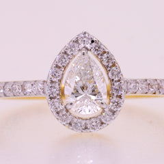 14K Hallmarked Gold | Lab Grown Diamond Ladies Ring 4LRSJ285A