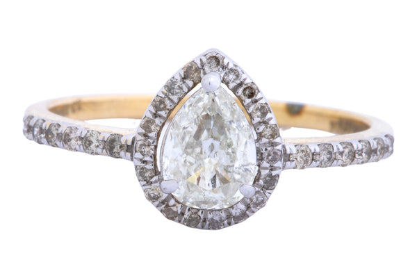 14K Hallmarked Gold | Natural Diamond Ladies Ring 4LRSJ285