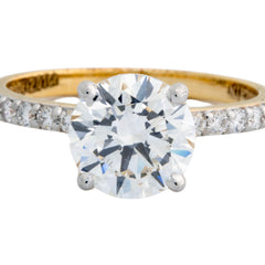 14K Hallmarked Gold | Lab Grown Diamond Ladies Ring 4LRSJ288