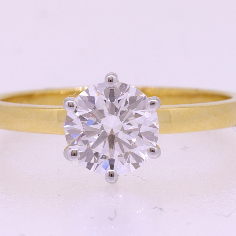 14K Hallmarked Gold | Lab Grown Diamond Ladies Ring 4LRSJ343