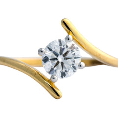 14K Hallmarked Gold | Lab Grown Diamond Ladies Ring 4LRSJ344A