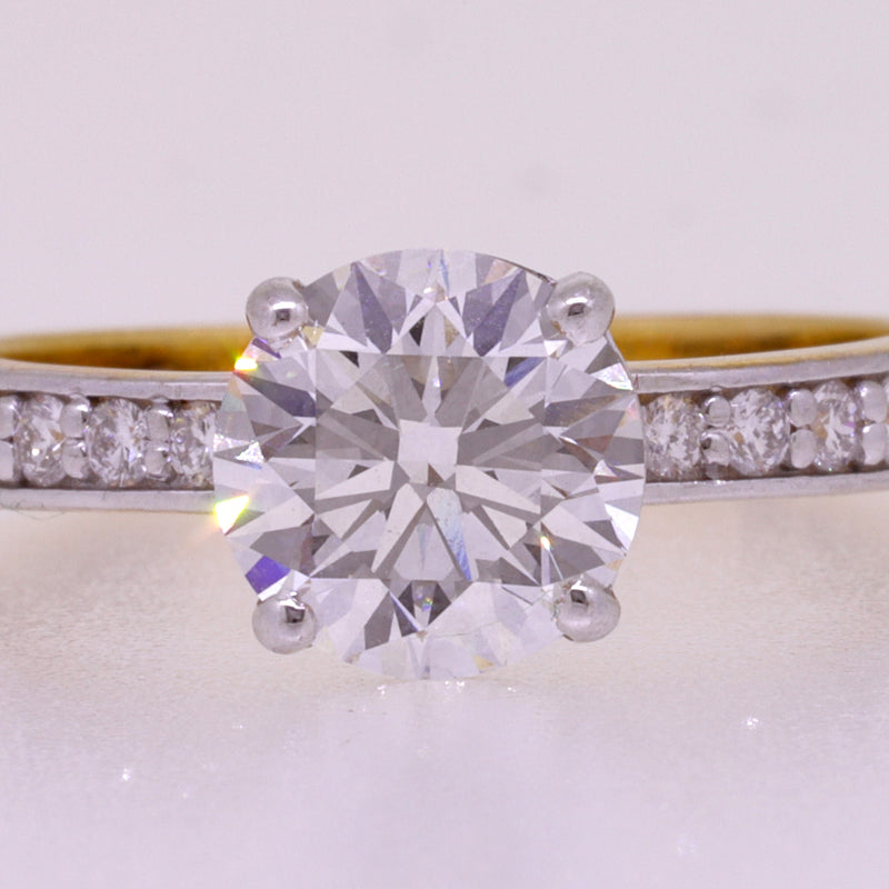 14K Hallmarked Gold | Lab Grown Diamond Ladies Ring 4LRSJ404