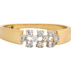 14K Hallmarked Gold | Lab Grown Diamond Ladies Ring 4LRSJ405
