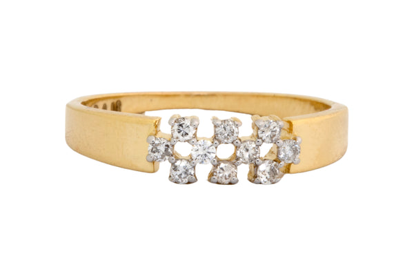 14K Hallmarked Gold | Lab Grown Diamond Ladies Ring 4LRSJ405