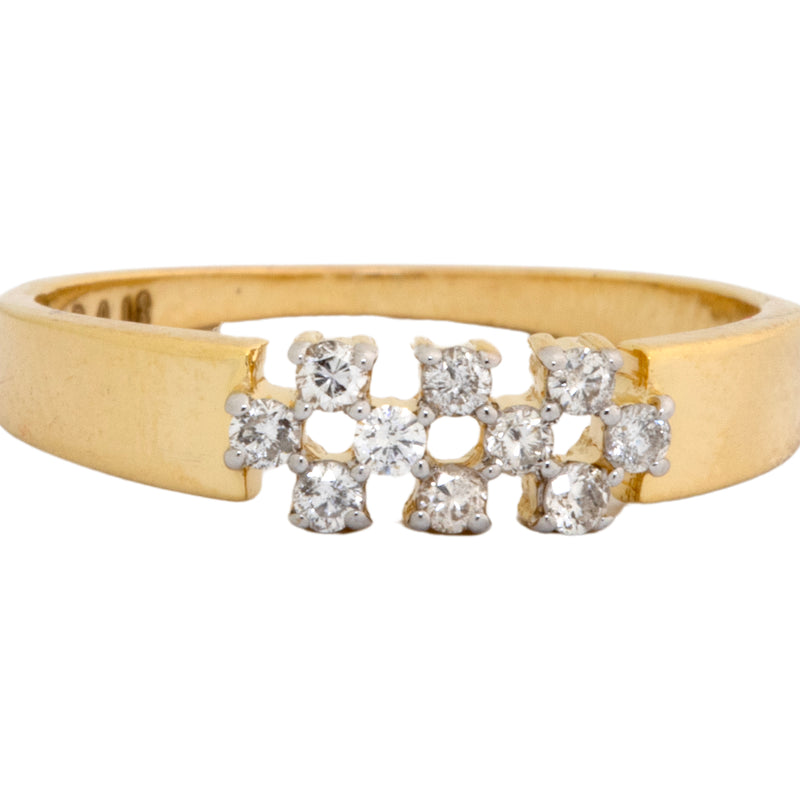 14K Hallmarked Gold | Lab Grown Diamond Ladies Ring 4LRSJ405