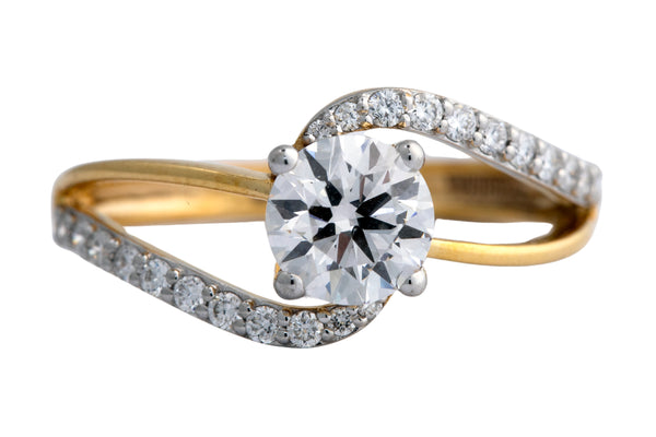 14K Hallmarked Gold | Lab Grown Diamond Ladies Ring 4LRSJ410