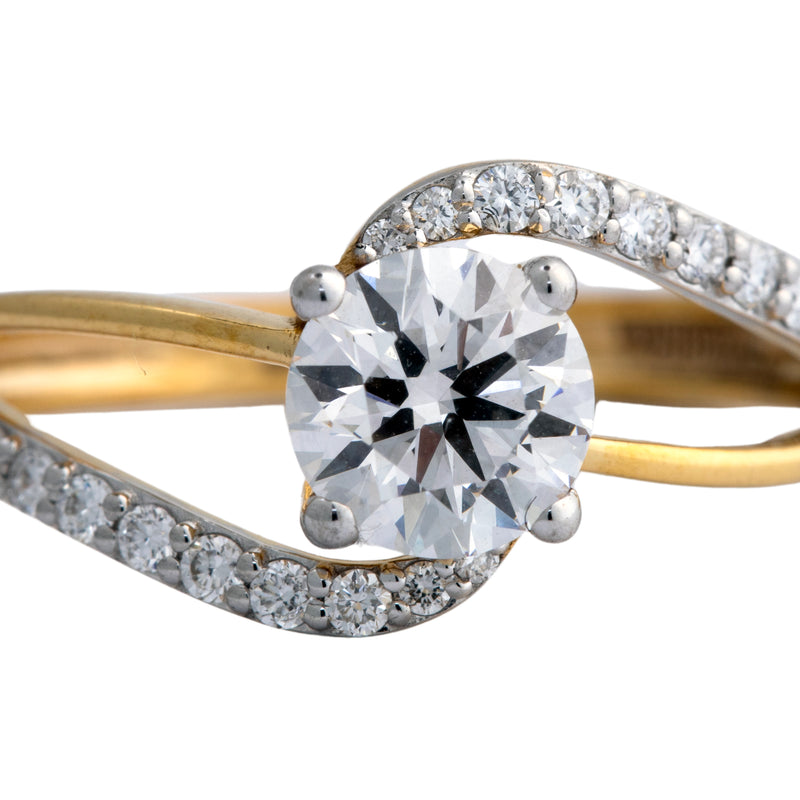 14K Hallmarked Gold | Lab Grown Diamond Ladies Ring 4LRSJ410