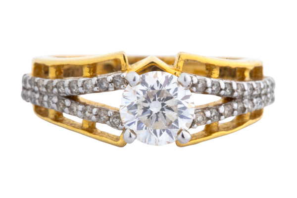 14K Hallmarked Gold | Lab Grown Diamond Ladies Ring 4LRSJ429