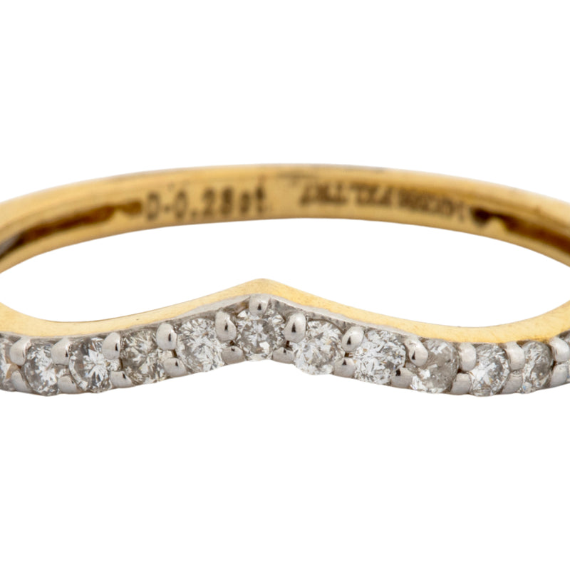 14K Hallmarked Gold | Natural Diamond Ladies Ring 4LRSJ524