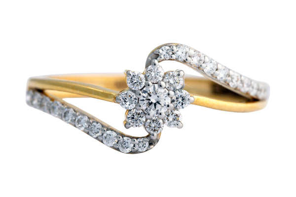 14K Hallmarked Gold | Lab Grown Diamond Ladies Ring 4LRSJ576