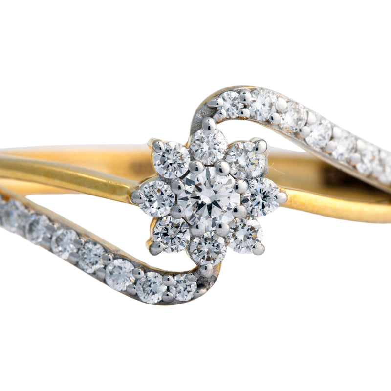 14K Hallmarked Gold | Lab Grown Diamond Ladies Ring 4LRSJ576