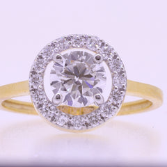 14K Hallmarked Gold | Lab Grown Diamond Ladies Ring 4LRSJ637