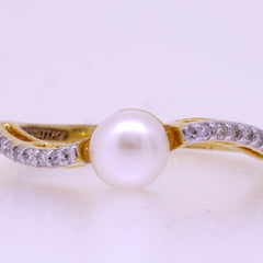 14K Hallmarked Gold | Natural Diamond Ladies Ring 4LRSJ638