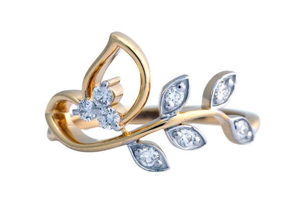 14K Hallmarked Gold | Lab Grown Diamond Ladies Ring 4LRSJ681