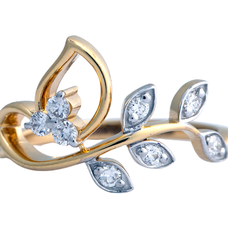 14K Hallmarked Gold | Lab Grown Diamond Ladies Ring 4LRSJ681