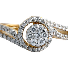 Natural Diamond Ladies Ring 4LRSJ704