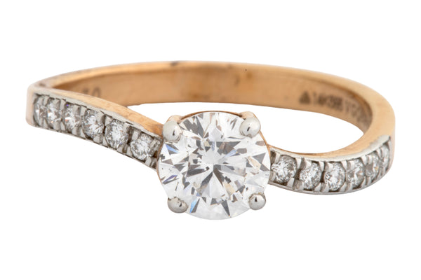 14K Hallmarked Gold | Lab Grown Diamond Ladies Ring 4LRSJ707