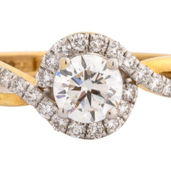 Lab Grown Diamond Ladies Ring 4LRSJ708