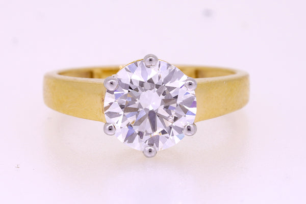 14K Hallmarked Gold | Lab Grown Diamond Ladies Ring 4LRSJ715