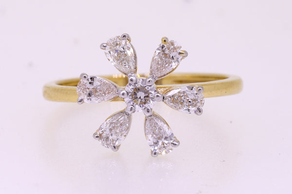 14K Hallmarked Gold | Lab Grown Diamond Ladies Ring 4LRSJ718