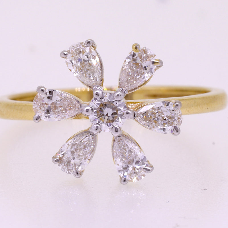 14K Hallmarked Gold | Lab Grown Diamond Ladies Ring 4LRSJ718