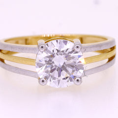 14K Hallmarked Gold | Lab Grown Diamond Ladies Ring 4LRSJ719