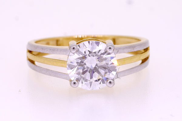 14K Hallmarked Gold | Lab Grown Diamond Ladies Ring 4LRSJ719