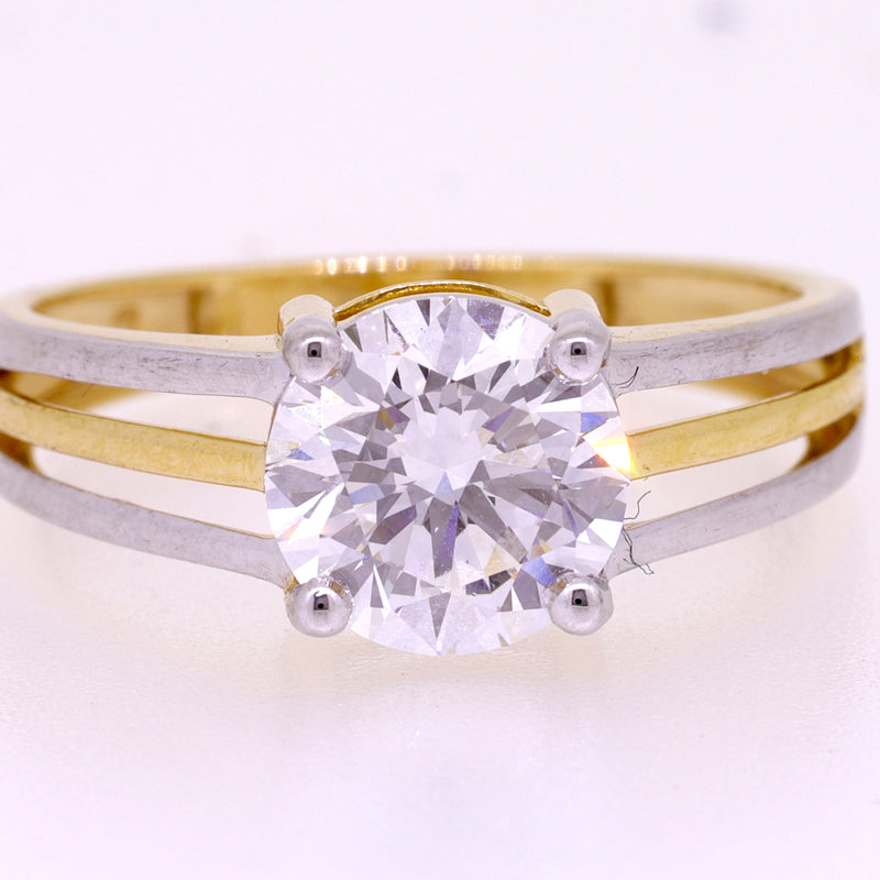 14K Hallmarked Gold | Lab Grown Diamond Ladies Ring 4LRSJ719