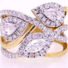 Lab Grown Diamond Ladies Ring 4LRSJ730