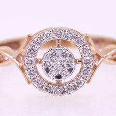 14K Hallmarked Gold | Lab Grown Diamond Ladies Ring 4LRSJ746