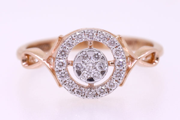 14K Hallmarked Gold | Lab Grown Diamond Ladies Ring 4LRSJ746
