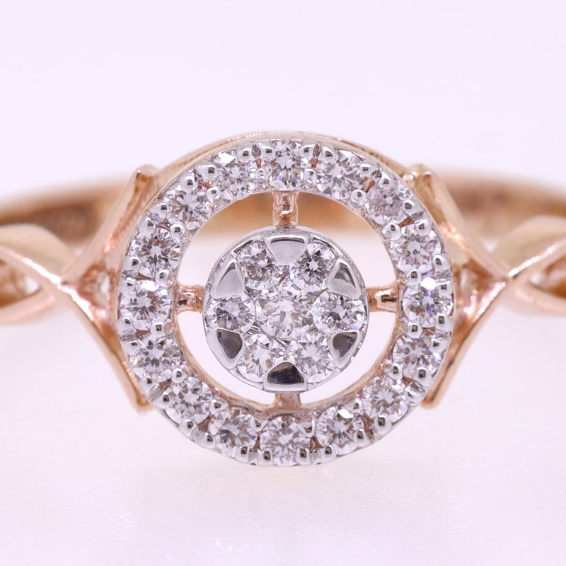 14K Hallmarked Gold | Lab Grown Diamond Ladies Ring 4LRSJ746