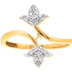 14K Hallmarked Gold | Lab Grown Diamond Ladies Ring 4LRSJ752