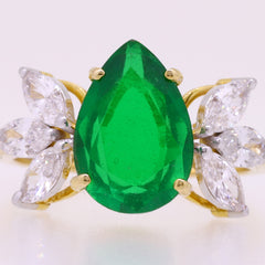 14K Hallmarked Gold | Lab Grown Diamond Ladies Ring 4LRSJ756