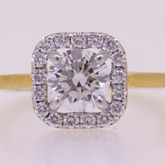 14K Hallmarked Gold | Lab Grown Diamond Ladies Ring 4LRSJ761