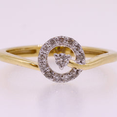 14K Hallmarked Gold | Lab Grown Diamond Ladies Ring 4LRSJ782