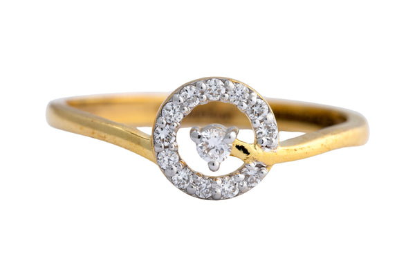 14K Hallmarked Gold | Lab Grown Diamond Ladies Ring 4LRSJ782