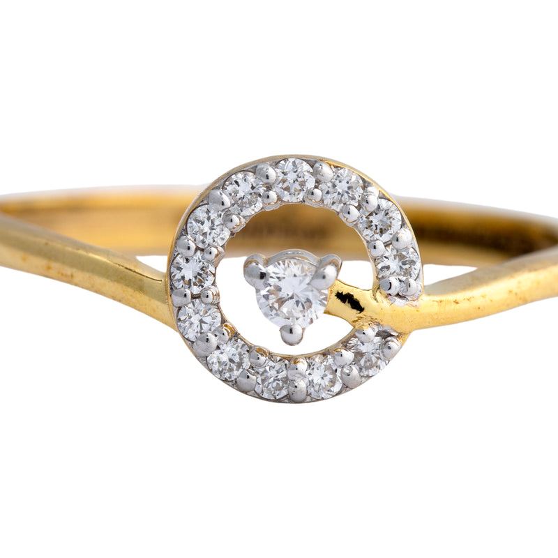 14K Hallmarked Gold | Lab Grown Diamond Ladies Ring 4LRSJ782