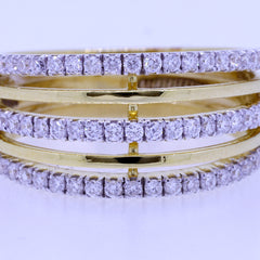 14K Hallmarked Gold | Lab Grown Diamond Ladies Ring 4LRSJ797