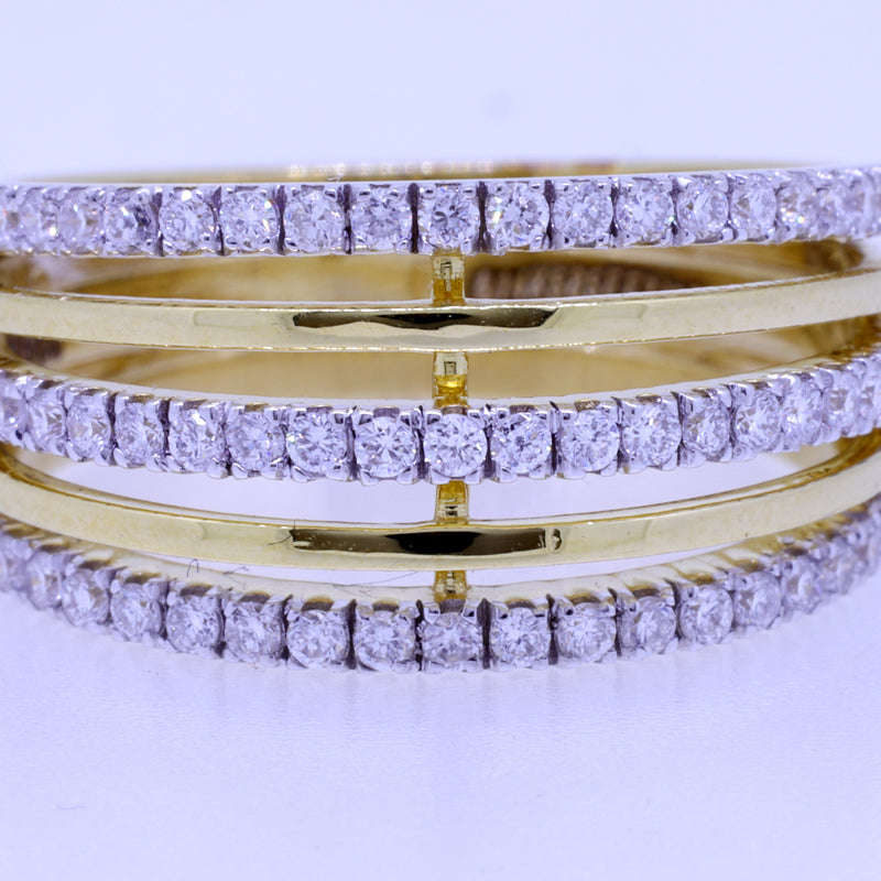 14K Hallmarked Gold | Lab Grown Diamond Ladies Ring 4LRSJ797